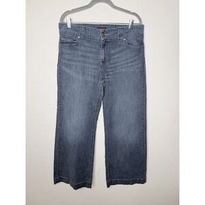 Levi's 545 Wide Leg Jeans Women's Size 14M Blue Denim Mid Rise